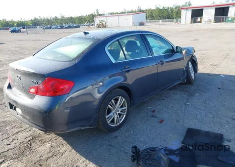 2011 Infiniti G37 из США, поврежденный, VIN JN1CV6AR6BM407723